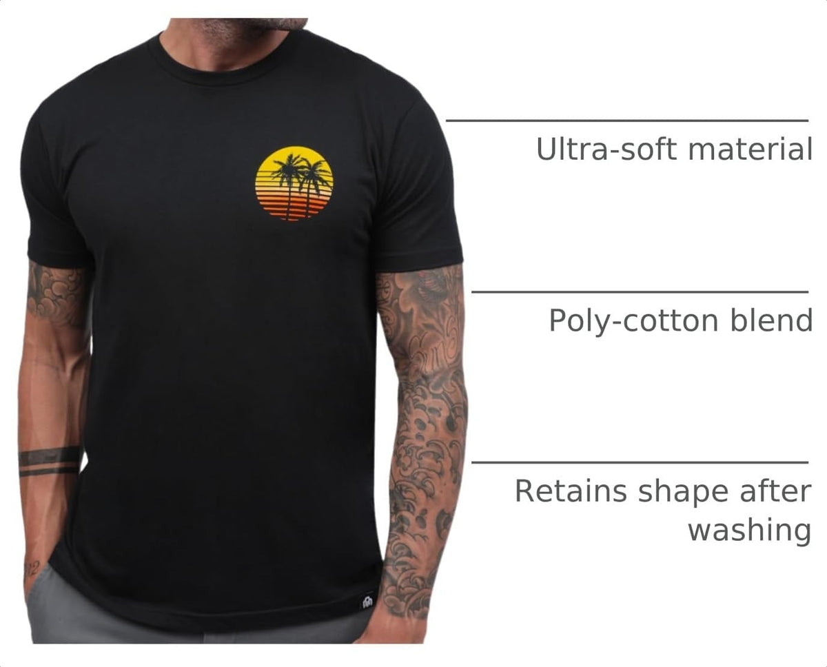 Meta Beach II Men's Graphic T-Shirt