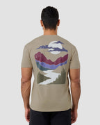 Moonlit Valley Men's Graphic T-Shirt