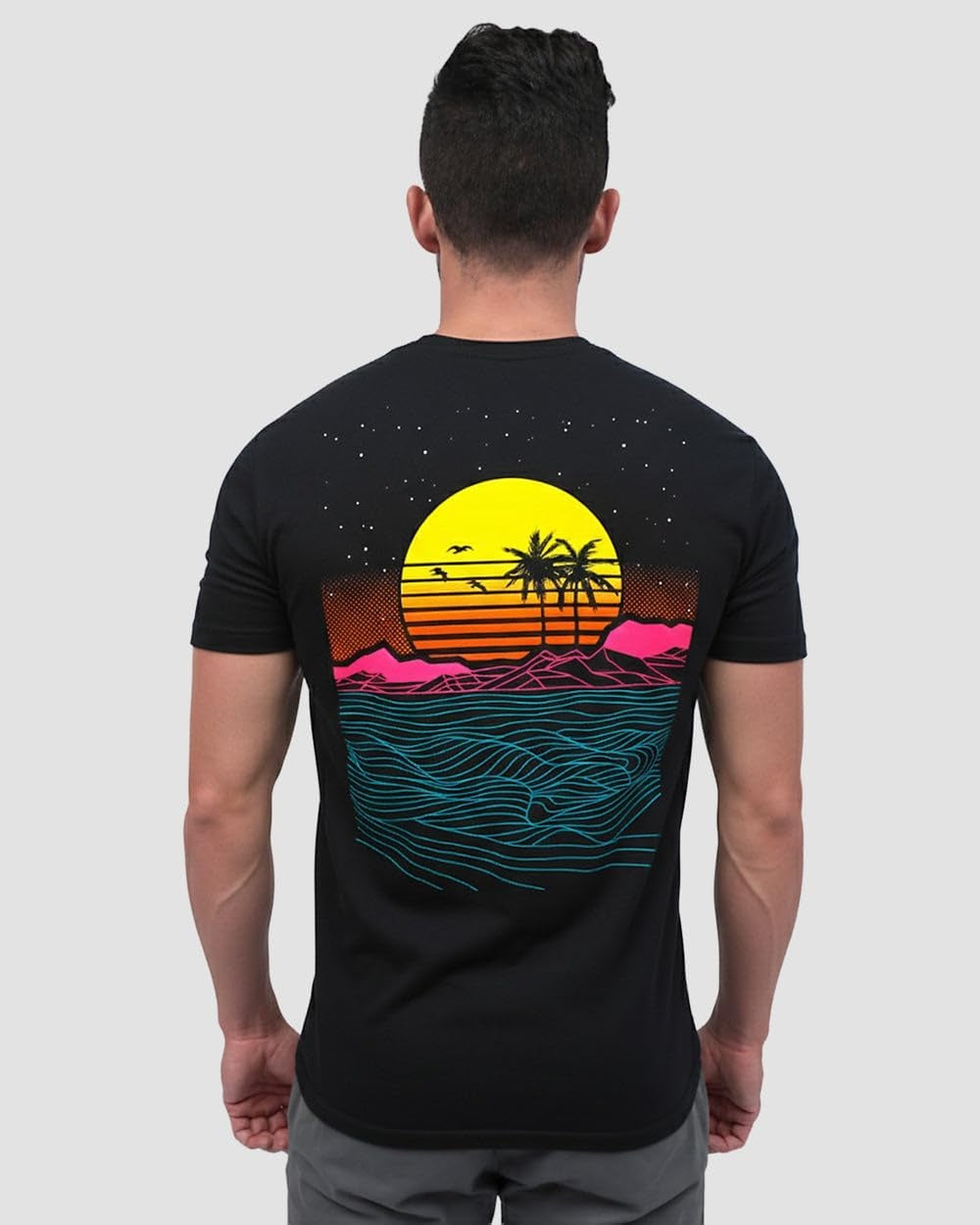 Meta Beach II Men's Graphic T-Shirt