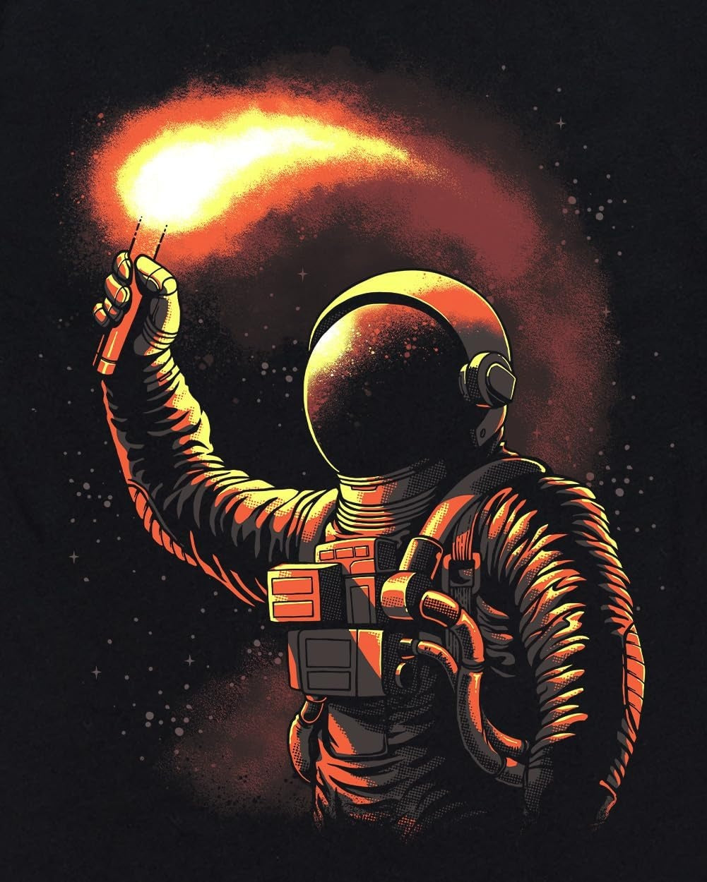 Stellar Flare Men's Graphic T-Shirt