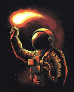 Stellar Flare Men's Graphic T-Shirt