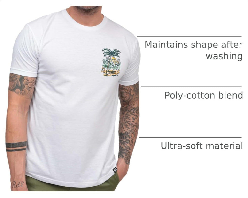 Pineapple Paradise Men's Graphic T-Shirt