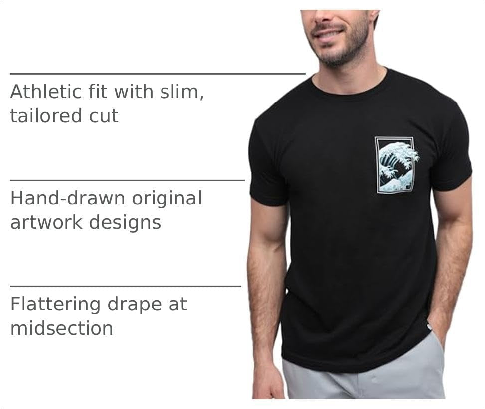 Ocean Hues Tee Men's Graphic T-Shirt