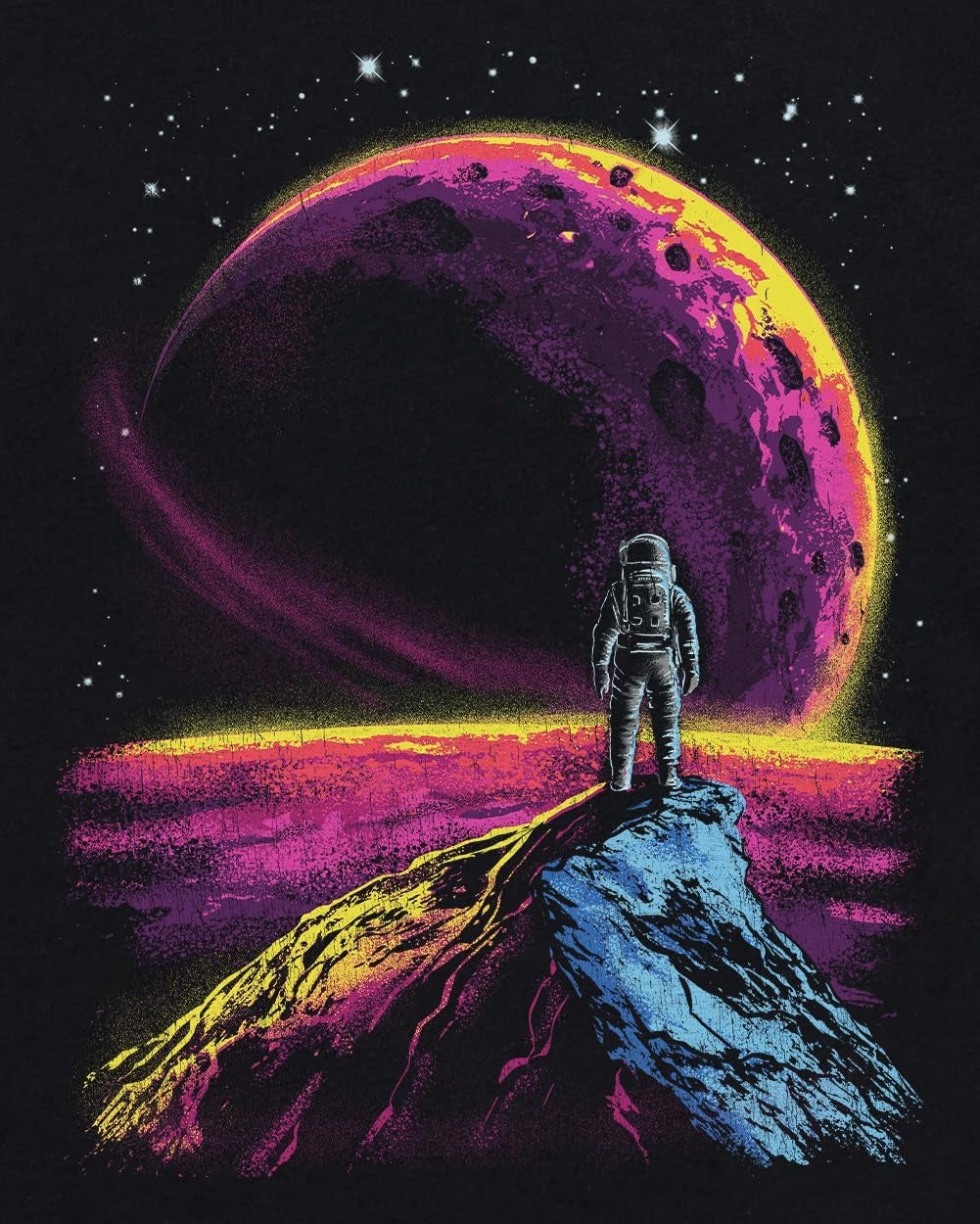 Planet Gaze Men's Graphic T-Shirt