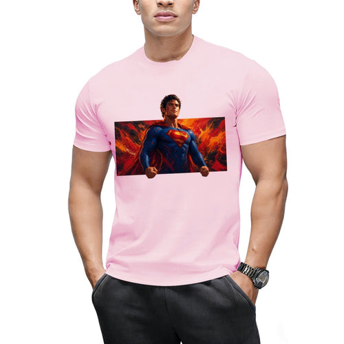 Blazing Courage Men's T-Shirt for Summer Weekends