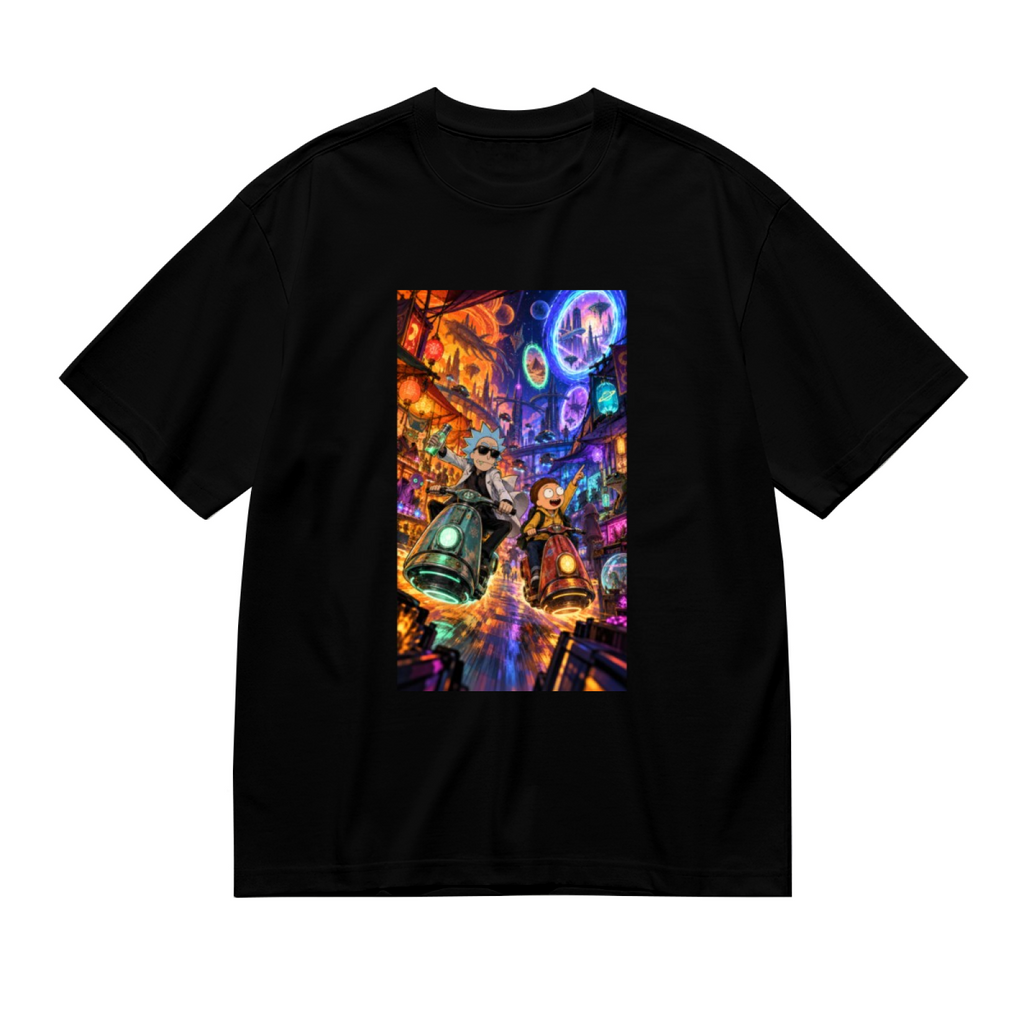 Flying Scooter Duo Women's T-Shirt for Summer Outings