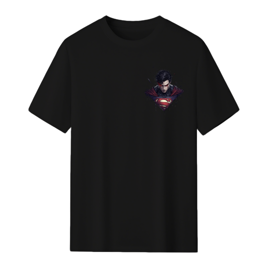 Intense Gaze Chest Art Men's T-Shirt for Everyday Style