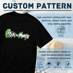 Green Portal Cartoon Art Women's T-Shirt for Summer Days