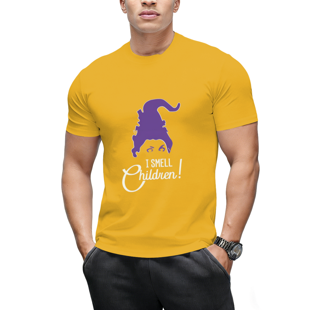 I Smell Children Sanderson Sisters Hocus Pocus Graphic T-Shirt