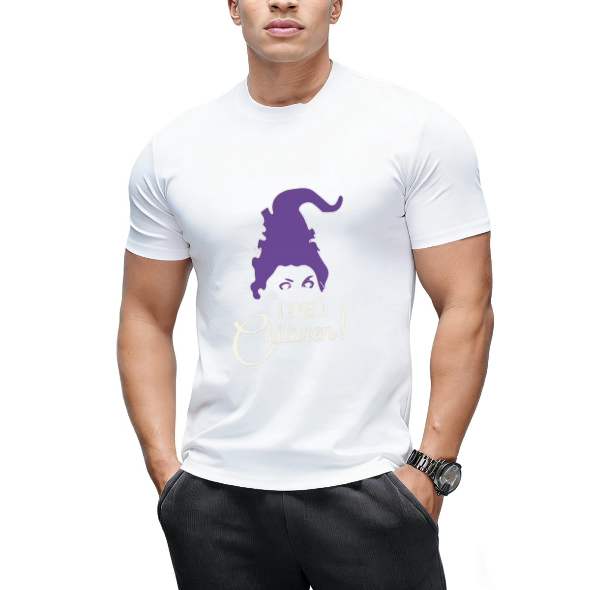 I Smell Children Sanderson Sisters Hocus Pocus Graphic T-Shirt
