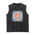 Grateful Dead washed graphic tank top with Sunshine Daydream graphic