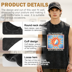 Grateful Dead washed graphic tank top with Sunshine Daydream graphic