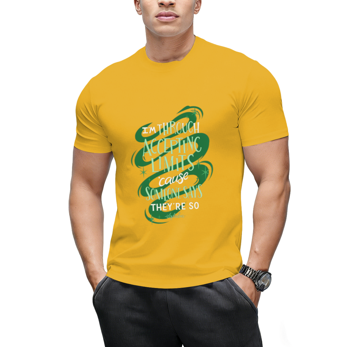Wicked Musical Quote Elphaba Graphic T-Shirt