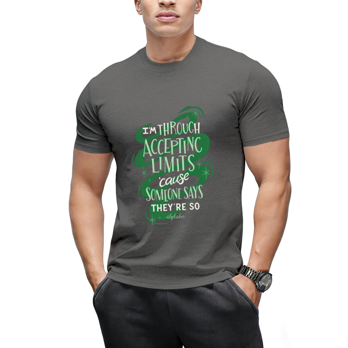 Wicked Musical Quote Elphaba Graphic T-Shirt