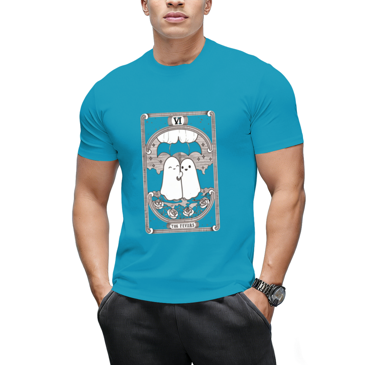 The Lovers Tarot Card Graphic T-Shirt