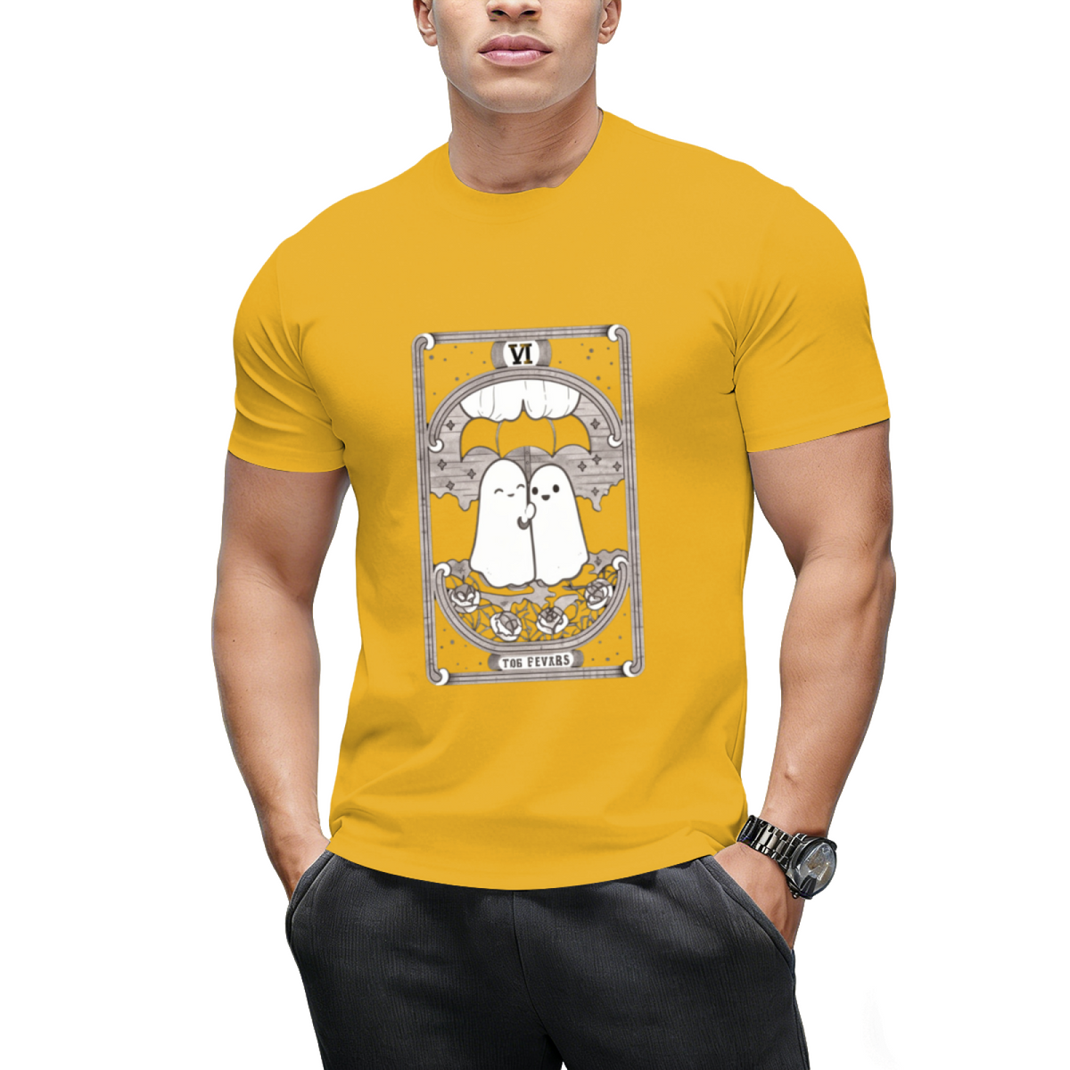 The Lovers Tarot Card Graphic T-Shirt