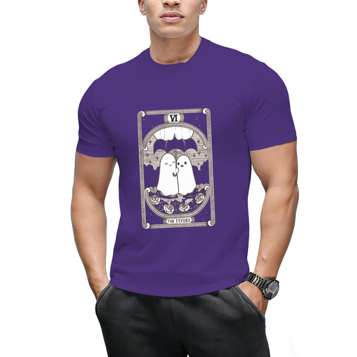 The Lovers Tarot Card Graphic T-Shirt