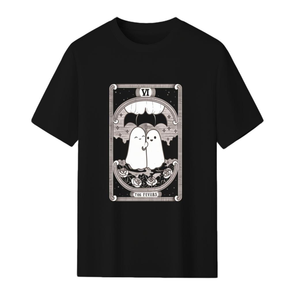 The Lovers Tarot Card Graphic T-Shirt