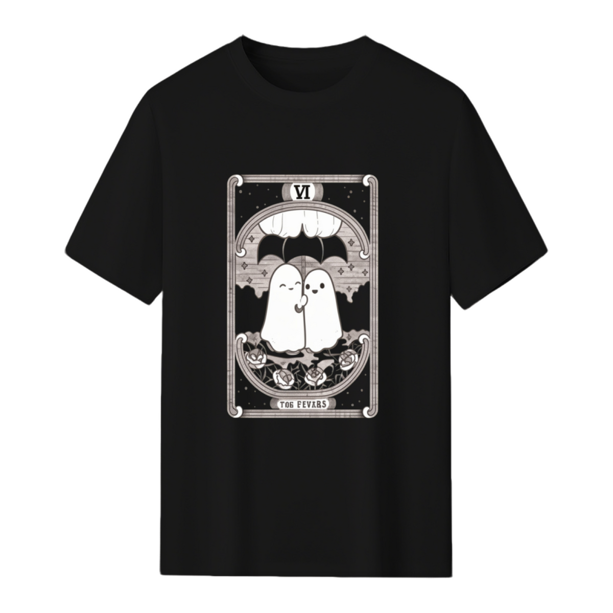 The Lovers Tarot Card Graphic T-Shirt
