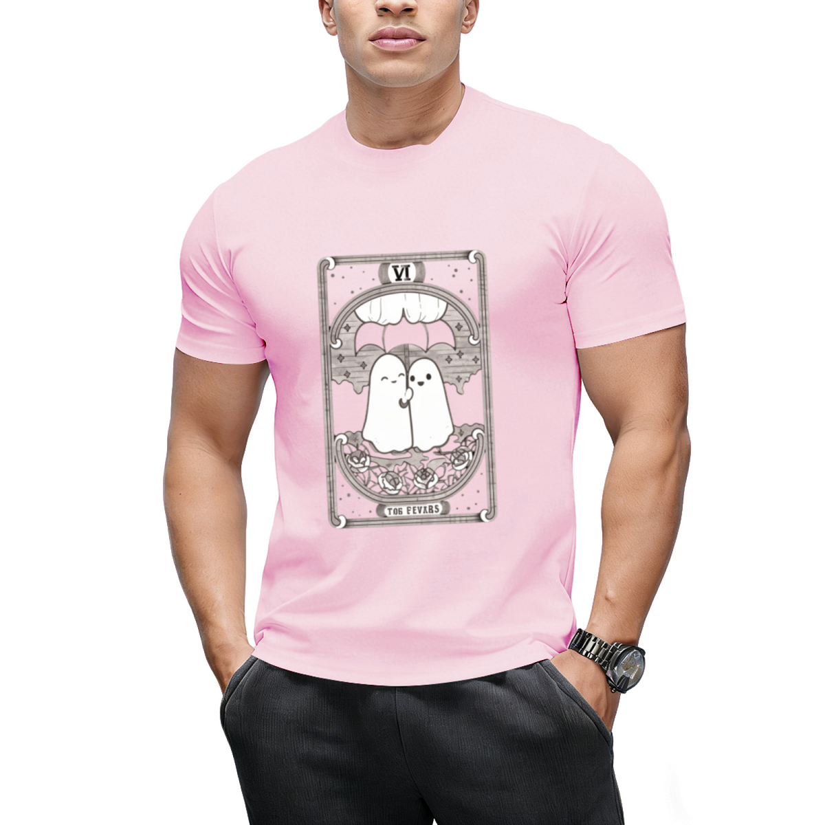 The Lovers Tarot Card Graphic T-Shirt
