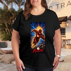 Sunburst Lightning Run Women's T-Shirt for Summer Trips