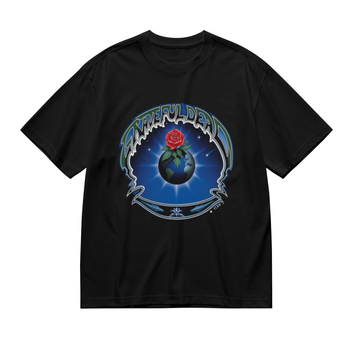 Grateful Dead Earth Rose Tie Dye graphic T-shirt product image