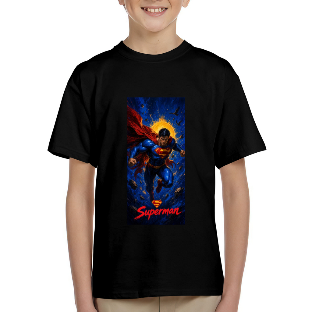 Golden Halo Cape Art Kid's T-Shirt for Summer Outings