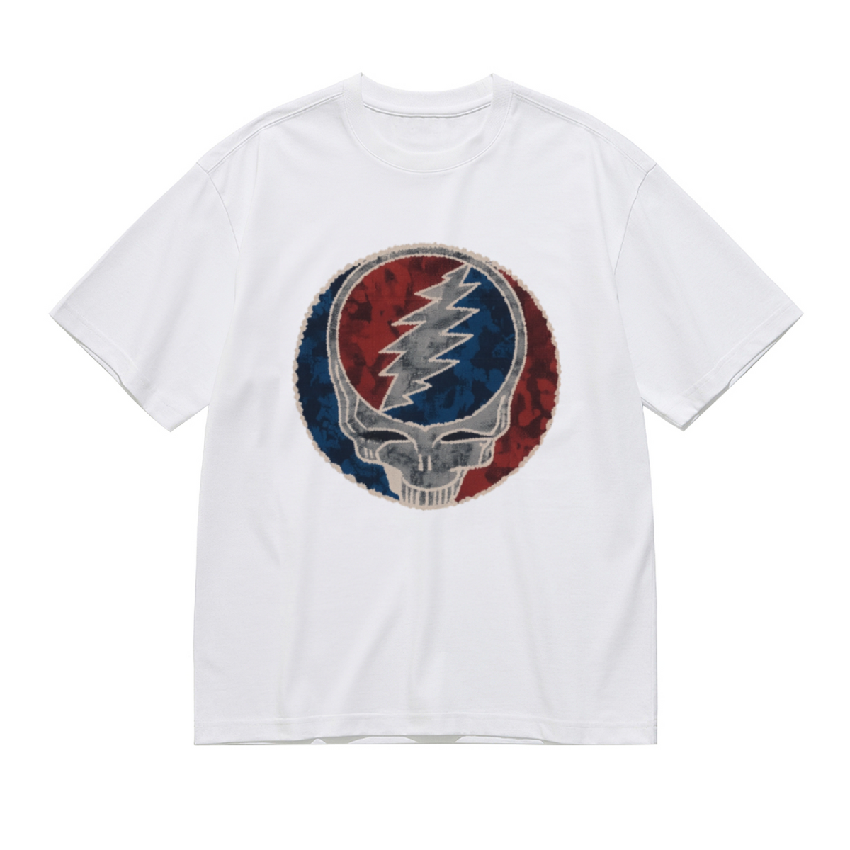 Grateful Dead Dark blue tie-dye featuring a Graphic T-Shirt