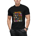 Spooky Halloween Alphabet Graphic T-Shirt