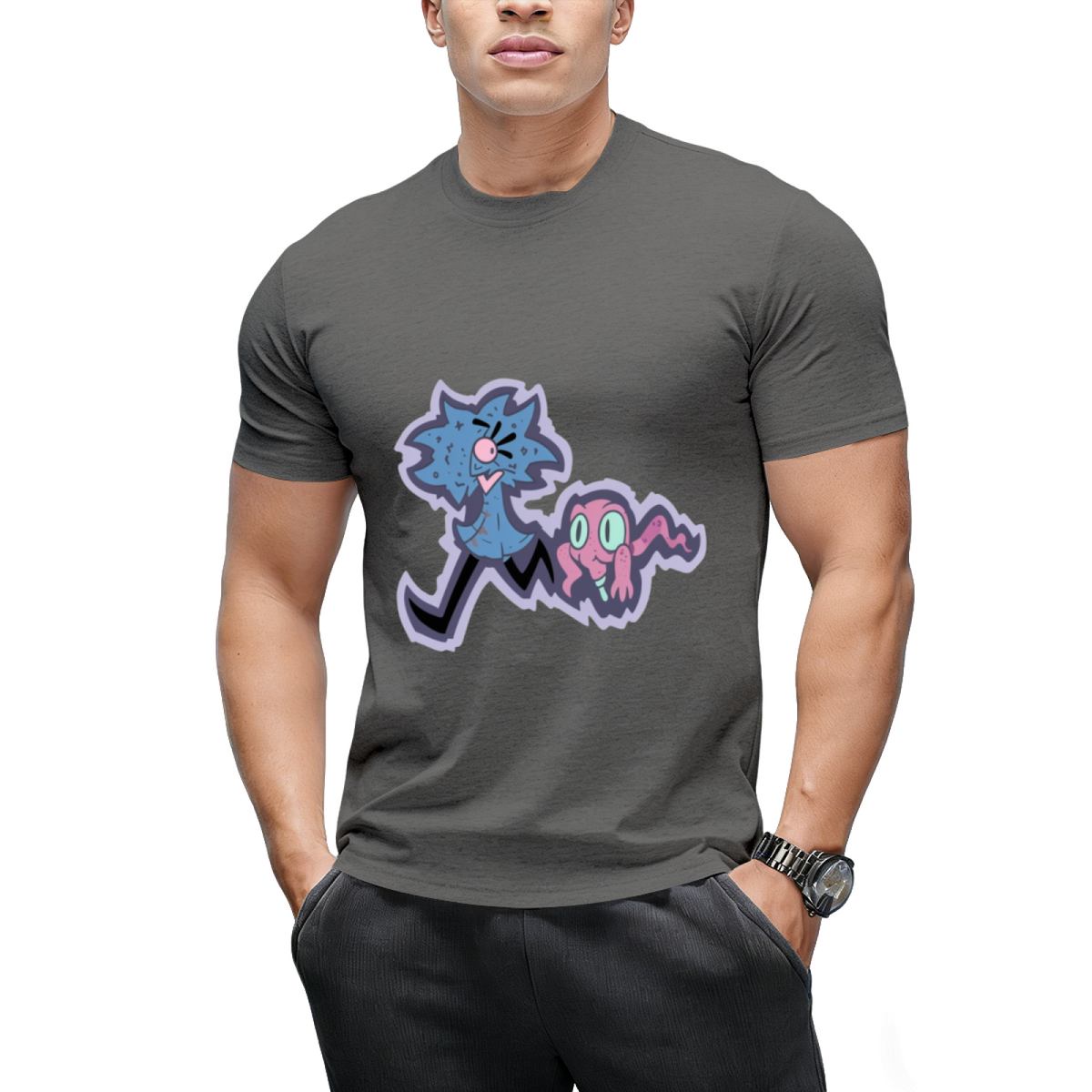 Sabel and Snivil Graphic T-Shirt