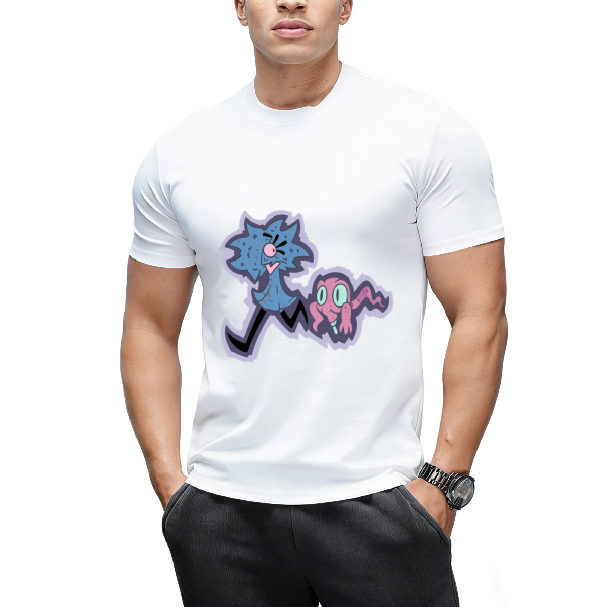Sabel and Snivil Graphic T-Shirt