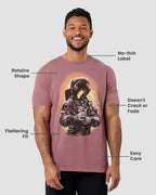 Cactus Vista Vintage Men's Graphic T-Shirt