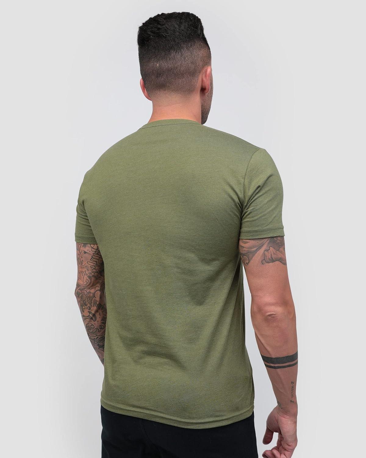 Overseer – Olive Green Men's Graphic T-Shirt