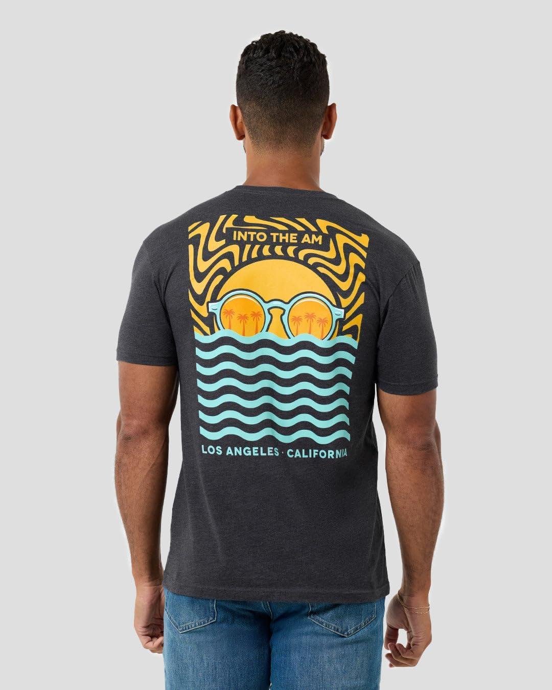 Wavy II Men's Graphic T-Shirt