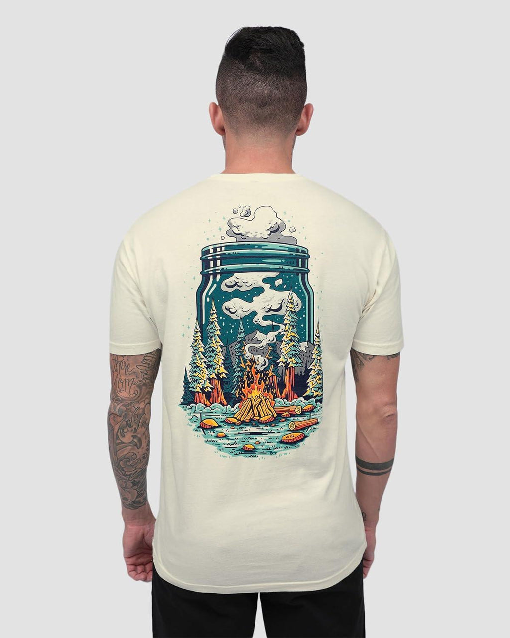 Wild Retreat Vintage Men's Graphic T-Shirt