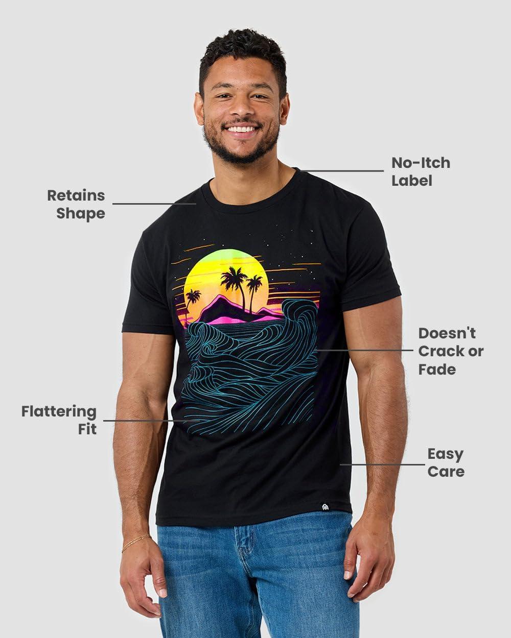 Lunar Harvest II Men's Graphic T-Shirt