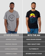 Radiant Swell Men's Graphic T-Shirt