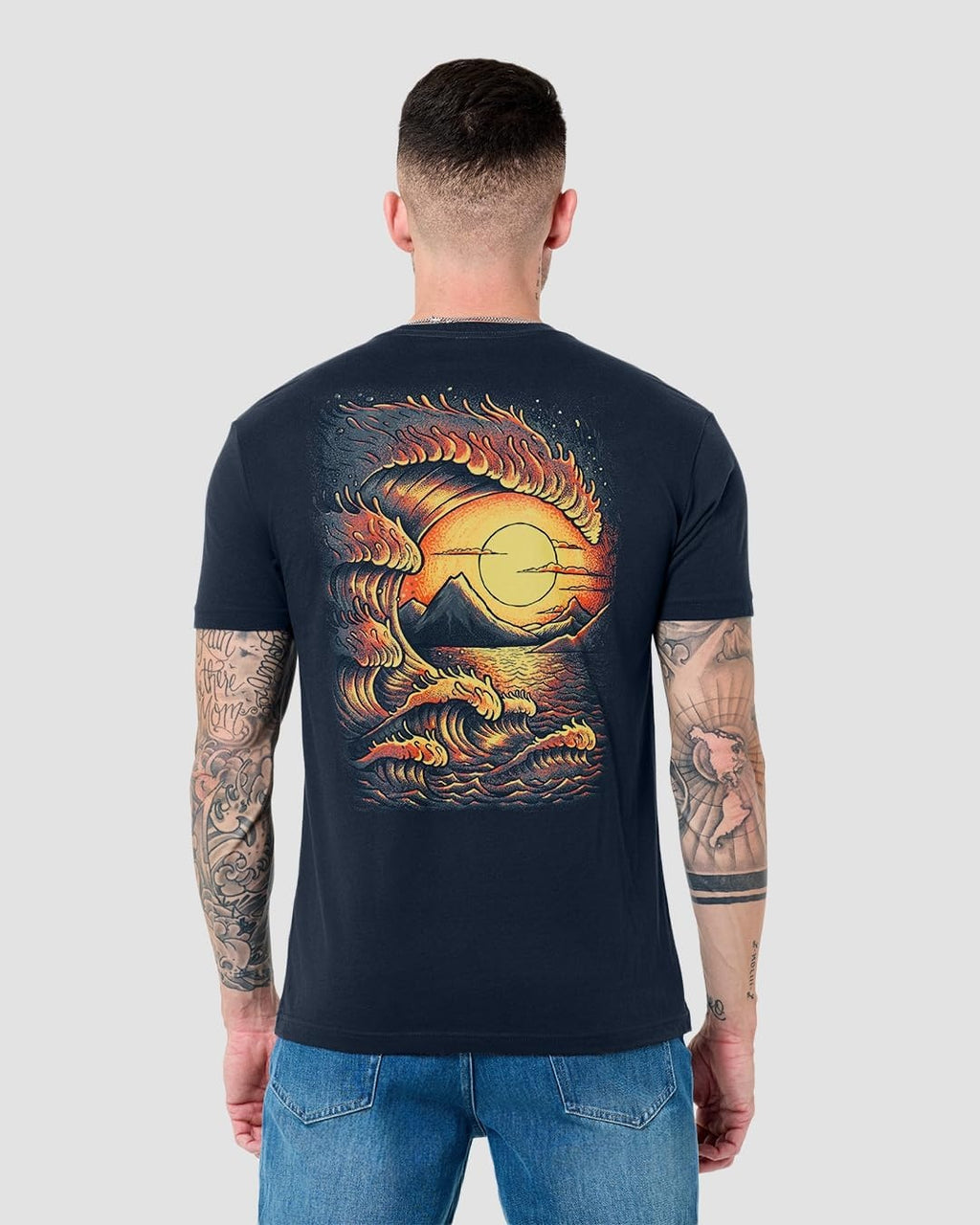 Radiant Swell Men's Graphic T-Shirt
