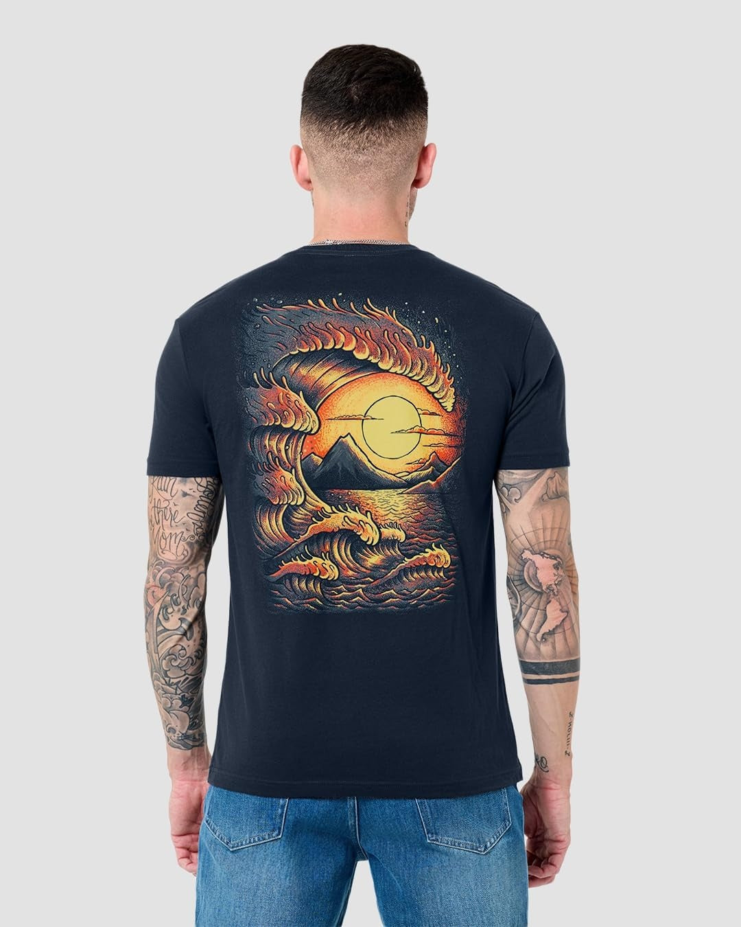 Radiant Swell Men's Graphic T-Shirt