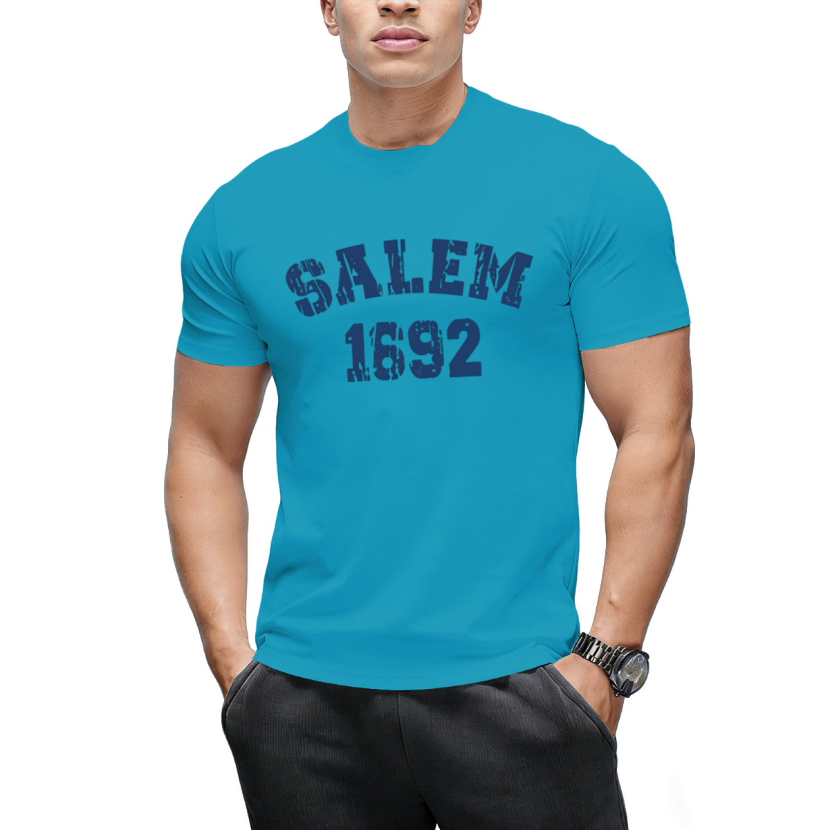 Salem 1692 Witch School Halloween Graphic T-Shirt