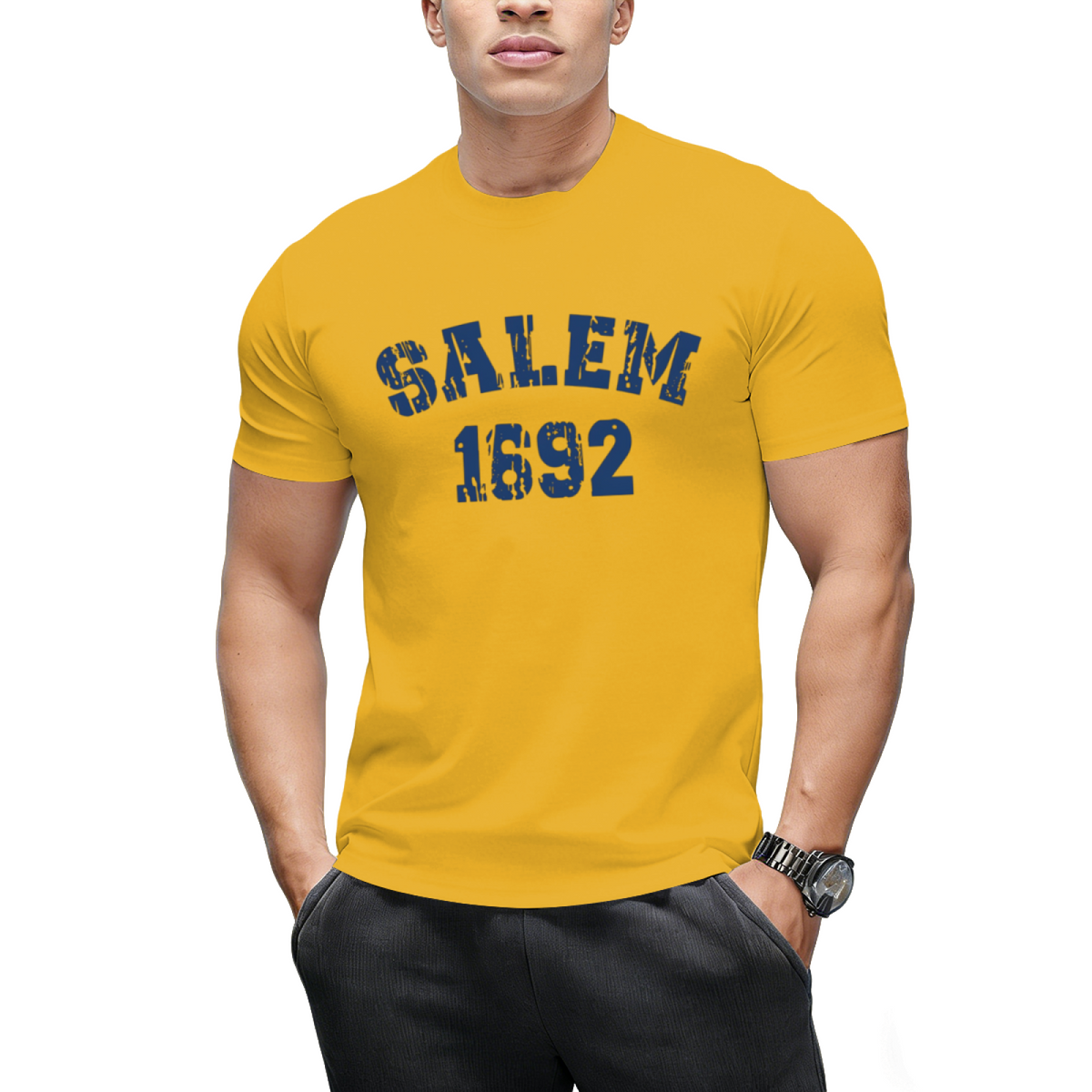 Salem 1692 Witch School Halloween Graphic T-Shirt