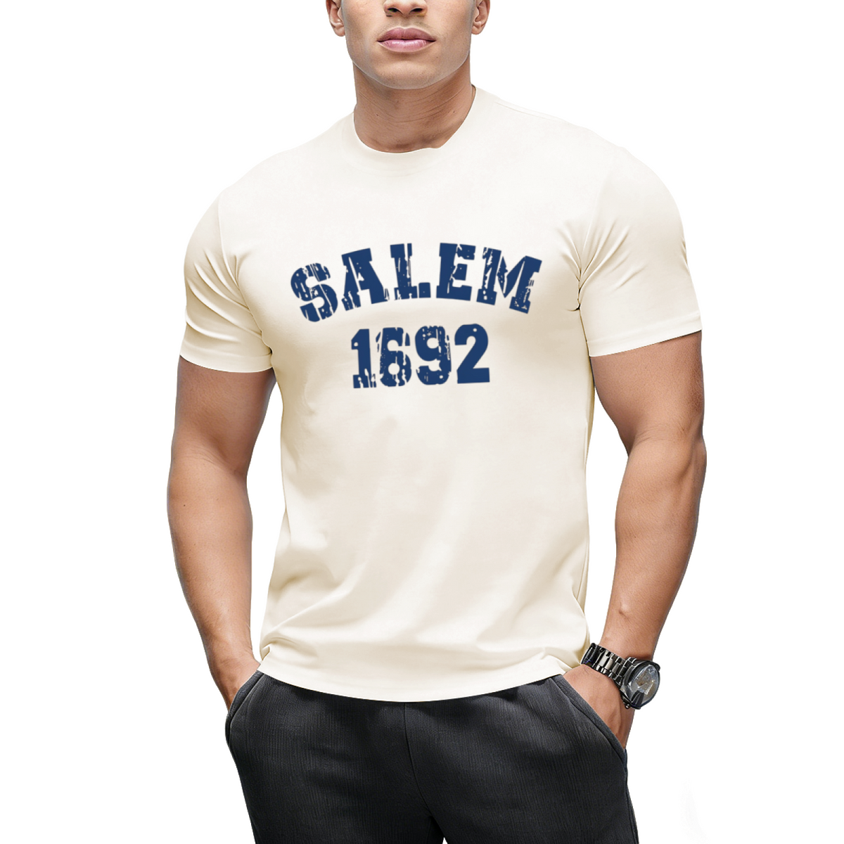 Salem 1692 Witch School Halloween Graphic T-Shirt