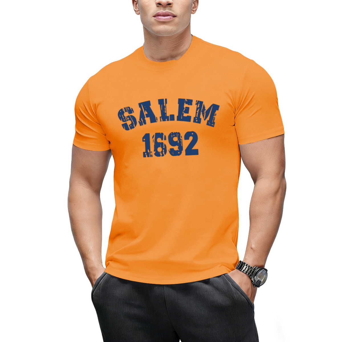 Salem 1692 Witch School Halloween Graphic T-Shirt