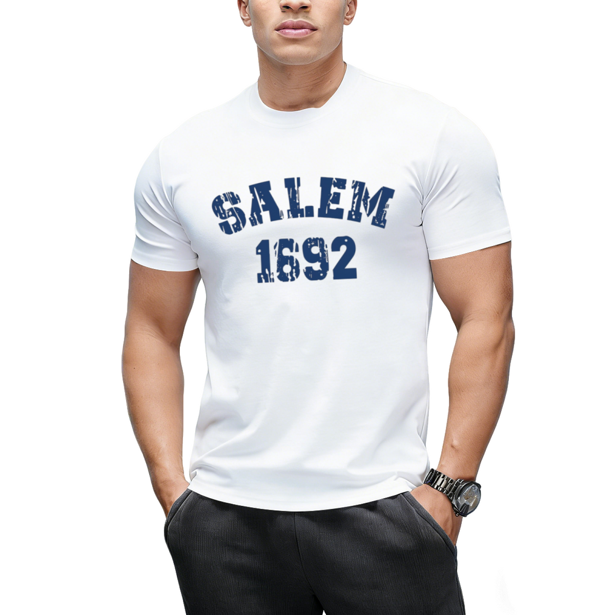 Salem 1692 Witch School Halloween Graphic T-Shirt
