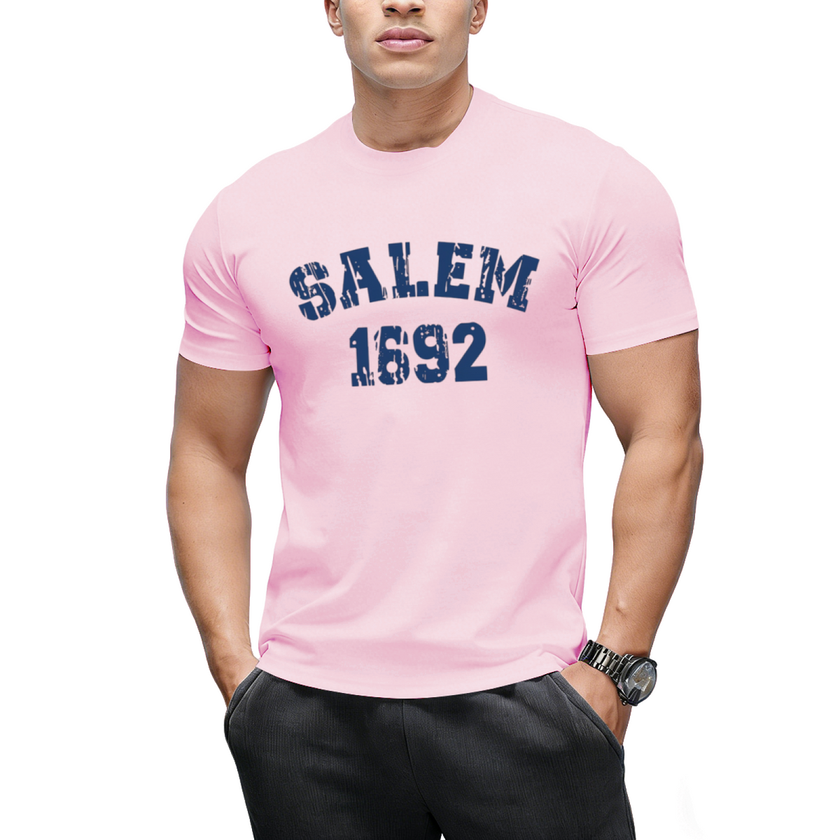 Salem 1692 Witch School Halloween Graphic T-Shirt