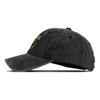 Nirvana Classic Smiley Washed Baseball Cap; classic Nirvana smiley face motif