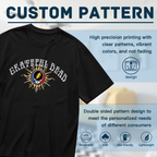 Grateful Dead Flames Steal Your Face graphic T-shirt product image