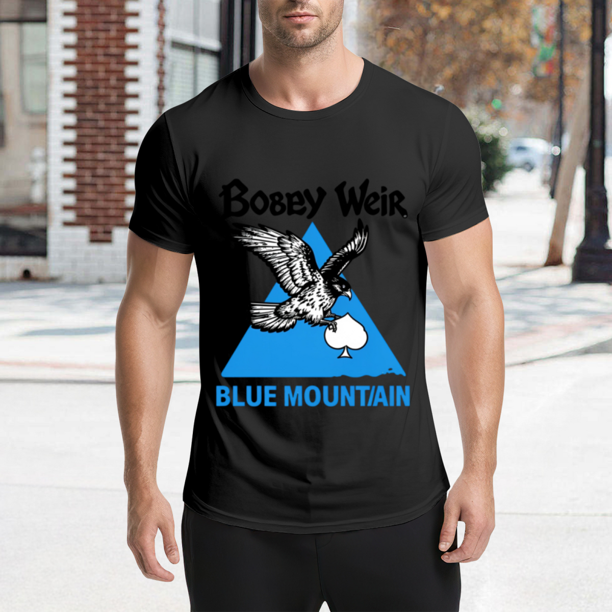 Grateful Dead Blue Mountain Eagle graphic T-shirt product image