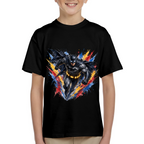 Winged Paint Burst Kid's T-Shirt for Summer Events