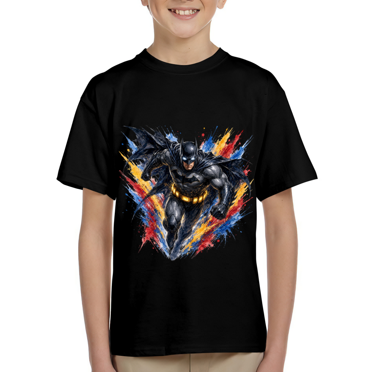 Winged Paint Burst Kid's T-Shirt for Summer Events